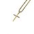 Colar Crucifixo Básico minimalista [aço premium] - Imagem 2