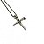 Colar Crucifixo Pregos Realismo [corrente aço premium] - Imagem 1