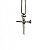 Colar Crucifixo Pregos Realismo [corrente aço premium] - Imagem 2