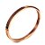 Pulseira Rose Gold Oração Pai Nosso Minimalista [pulso PEQUENO] - Imagem 1