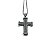 Colar Crucifixo Warrior Silver [aço PREMIUM] - Imagem 1