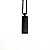 Colar Oração Pai Nosso Minimalista Black [aço Premium] - Imagem 1