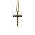 Colar Crucifixo True Life Gold Realismo [aço Pemium] - Imagem 2