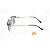 Armação para Óculos de Grau Clip-on Metal Prata com Preto Retangular - Imagem 8