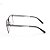 Armação para Óculos de Grau Masculino Metal Prata Envelhecido Fosco - Imagem 5