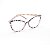 Armação para Óculos de Grau Gatinho Acrílico Estampa Tartaruga - Imagem 3