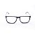 Armação para Óculos de Grau Masculino Quadrado Acetato Preto Fosco - Imagem 4