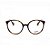 Armação para Óculos de Grau Feminino Redondo Estampa Tartaruga Kipling - Imagem 1
