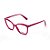 Armação para Óculos de Grau Infantil Feminino Retangular Rosa Kipling - Imagem 3