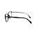 Armação para Óculos de Grau Masculino Oval Acetato Preto - Imagem 2