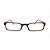 Armação para Óculos de Grau de Leitura Masculino Retangular Marrom - Imagem 1