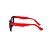 Armação para Óculos de Sol Infatil Masculino Preto com Vermelho - Imagem 2