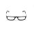 Armação para Óculos de Leitura Retangular Acetato Preto - Imagem 1