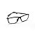 Armação para Óculos de Grau Retangular Titanium Preto - Imagem 3