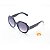 Óculos de Sol Feminino Hexagonal Acetato Lente Black Degradê - Imagem 3