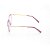 Armação para Óculos de Grau Infantil Feminino Gatinho Rosa - Imagem 4