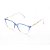 Armação para Óculos de Grau Feminino Gatinho Azul Degradê com Nude - Imagem 2