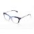 Armação para Óculos de Grau Feminino Retangular Gatinho Degradê em Cores - Imagem 2