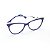 Armação para Óculos de Grau Feminino Gatinho Oval Azul Marinho - Imagem 3