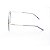 Armação para Óculos de Grau Feminino Oval Gatinho Azul Porcelana - Imagem 5