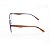 Armação para Óculos de Grau Masculino Acetato Quadrado Marrom - Imagem 5