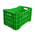 Caixa Agricola Hortifruti Vazada Feira Plastica 49L - Imagem 7
