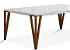 Mesa de jantar Asi bru retangular ( design super moderno) - Imagem 2