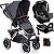 Carrinho Bebe ABC Design Salsa 4 Bebe Conforto Base Asphalt - Imagem 1