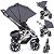 Carrinho de Bebe Passeio ABC Design Salsa 4 Diamond Asphalt - Imagem 2