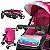 Carrinho de Bebe Tutti Baby Sky com Bebe Conforto Base Rosa - Imagem 4