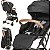 Carrinho de Bebe Passeio Kiddo Sprint Preto Compacto Leve - Imagem 4