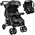 Carrinho de Bebe com Bebe Conforto Tutti Baby Black Nivo - Imagem 1