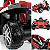 Carro Eletrico Peg Perego Polaris Slingshot Red Vermelho 12V - Imagem 2