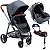 Carrinho Moises Infanti Epic Bebe Conforto Base Grey Vintage - Imagem 1