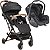 Carrinho de Bebe Passeio Kiddo Sprint Bebe Conforto Preto - Imagem 1