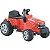 Trator Eletrico Infantil Biemme Massey Ferguson 6V Vermelho - Imagem 1