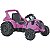 Trator Eletrico Infantil Biemme Big Valtra Pink Rosa 12V 35kg - Imagem 1