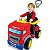 Carrinho de Passeio e Pedal para Bebe Maral Truck Vermelho - Imagem 1