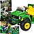 Trator Eletrico Peg Perego John Deere Gator HPX 12V 2 lugares - Imagem 4