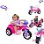 Carrinho de Passeio Pedal Biemme Triciclo Baby Trike Rosa - Imagem 2