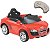 Carro Eletrico Biemme Car One AD Audi Vermelho 6V Controle - Imagem 1