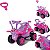 Carrinho de Passeio e Pedal Bebe Calesita Cross Legacy Pink - Imagem 2