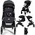 Carrinho Bebe Conforto Base FX Joie Tourist Signature Eclipse - Imagem 2