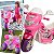 Moto Eletrica Infantil Biemme Sprint Turbo 12V Capacete Pink - Imagem 4