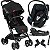 Carrinho Bebe Conforto Base ISOFIX GB Qbit+ All Terrain Black - Imagem 1