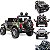 Carro Eletrico Bandeirante Jeep Wrangler Controle 12V Camuflado - Imagem 2