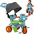 Triciclo Passeio Pedal Bandeirante Velotrol com Capota Azul - Imagem 1