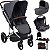 Carrinho Bebe Conforto Base ISOFIX ABC Design Como 4 Asphalt - Imagem 1