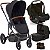 Carrinho Moises Bebe Conforto ABC Design Como 4 Woven Black - Imagem 1