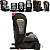 Cadeirinha para Carro Kiddo Active Isofix 9-36 kg Cinza Preta - Imagem 3